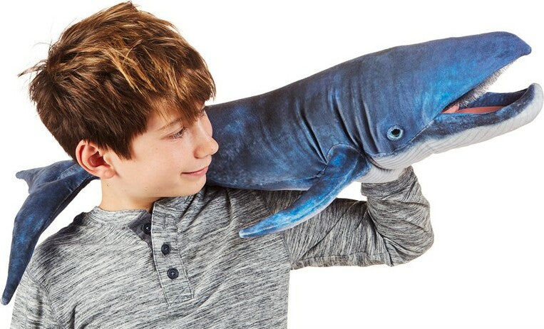 Blue Whale Hand Puppet