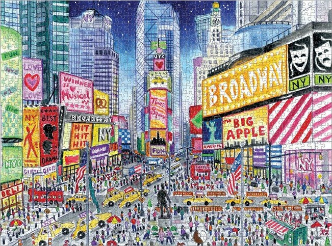 Michael Storrings Times Square 1000 Piece Puzzle