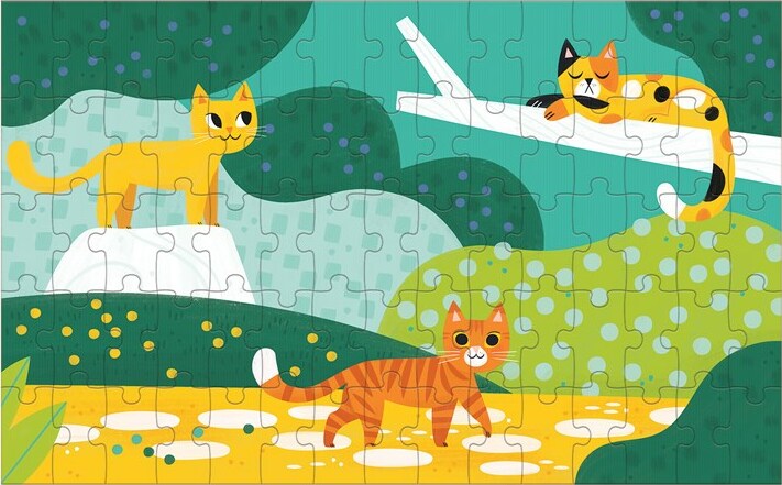Cats Big & Small 75 Piece Lenticular Puzzle