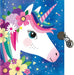 Unicorn Magic Locked Diary