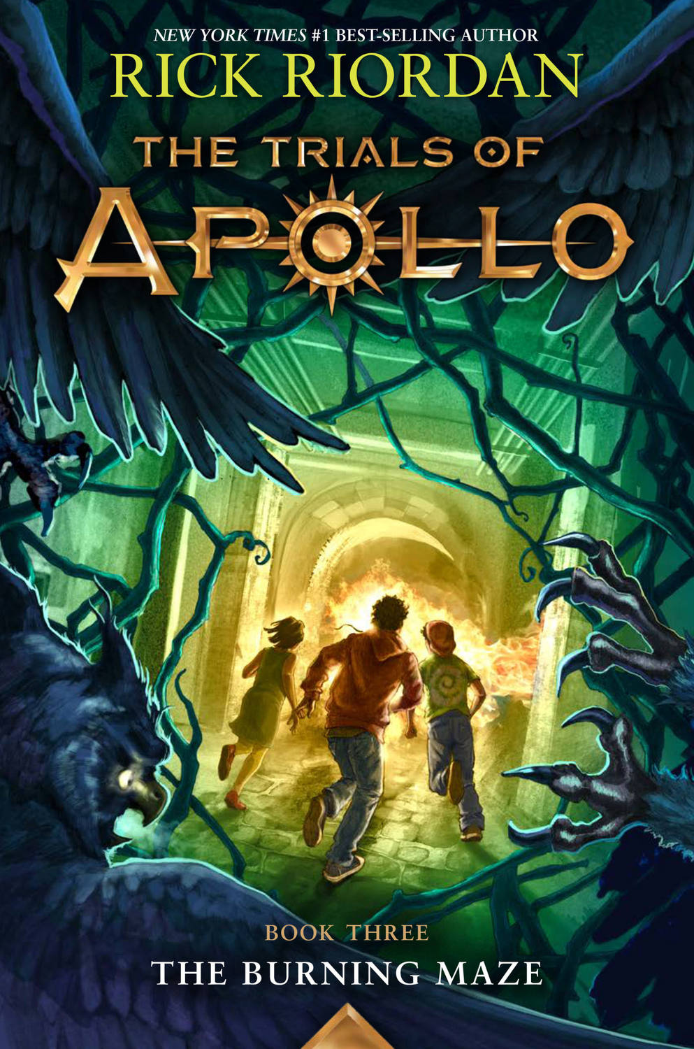 The Burning Maze (Trials of Apollo, The Book Three)