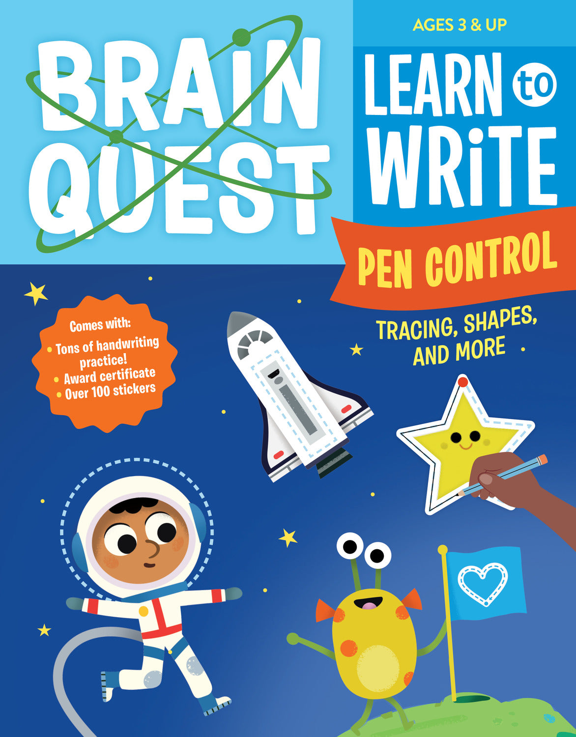 Brain Quest Learn to Write: Pen Control, Tracing, Shapes, and More