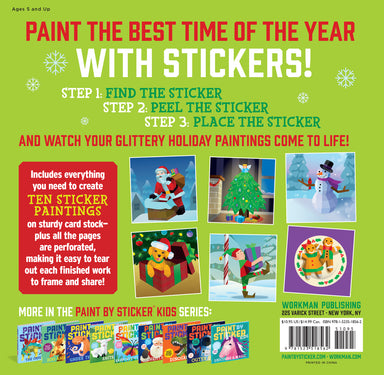 Paint by Sticker Kids: Holly Jolly Christmas