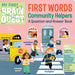 My First Brain Quest First Words: Community Helpers: A Question-and-Answer Book