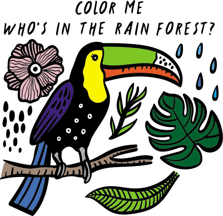 Color Me: Who's in the Rain Forest?: Watch Me Change Colour In Water