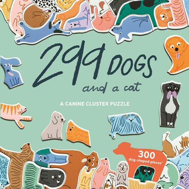 299 Dogs (and a cat) 300 Piece Puzzle