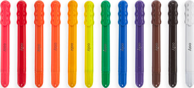 Rainy Dayz Gel Crayons (set Of 12)