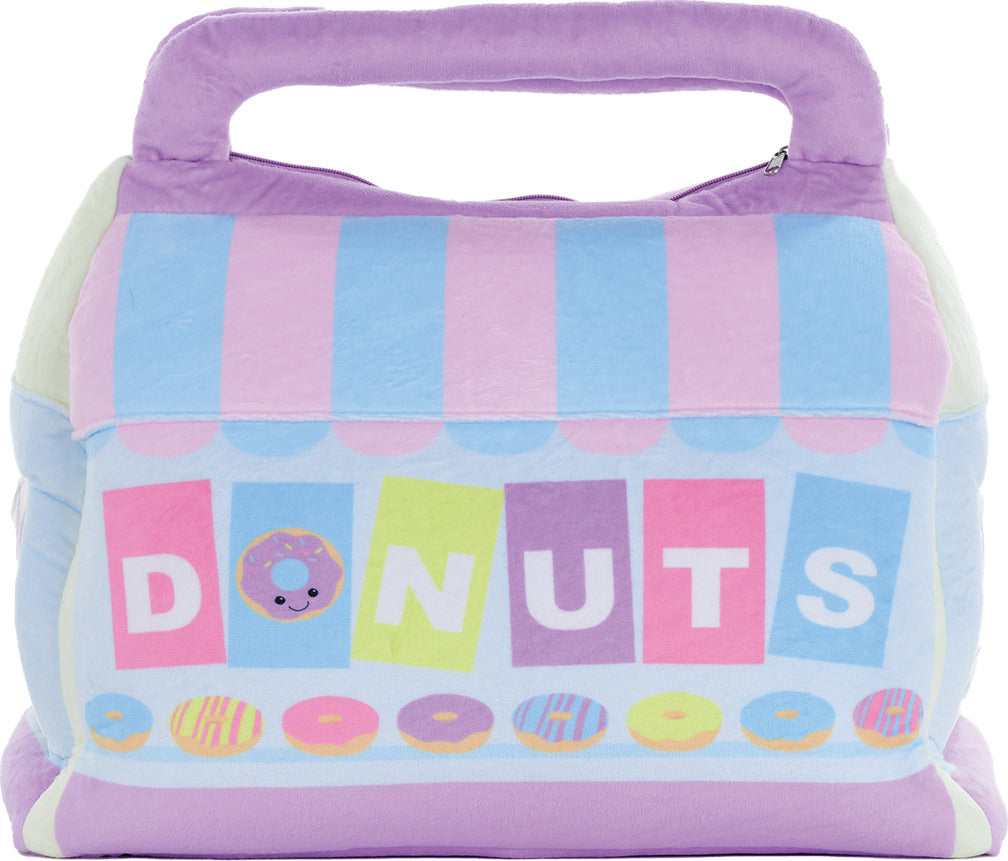 Box Of Donuts Fleece Pillow