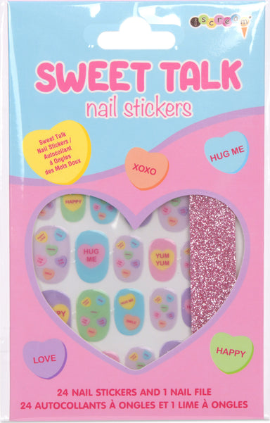 Sweet Talk Nail Stickers and Nail File Set