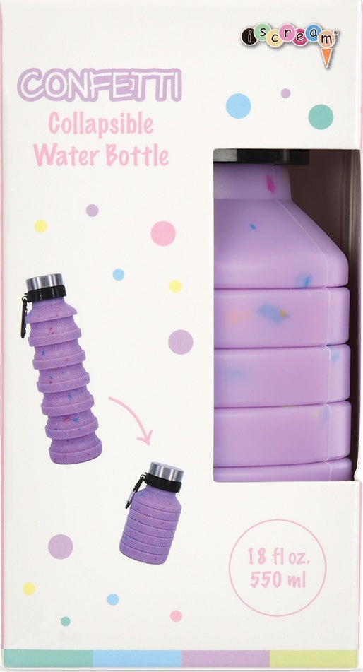 Confetti Collapsible Water Bottle
