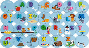 I Learn The Alphabet Puzzle (English Version)