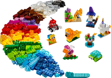 LEGO Classic: Creative Transparent Bricks