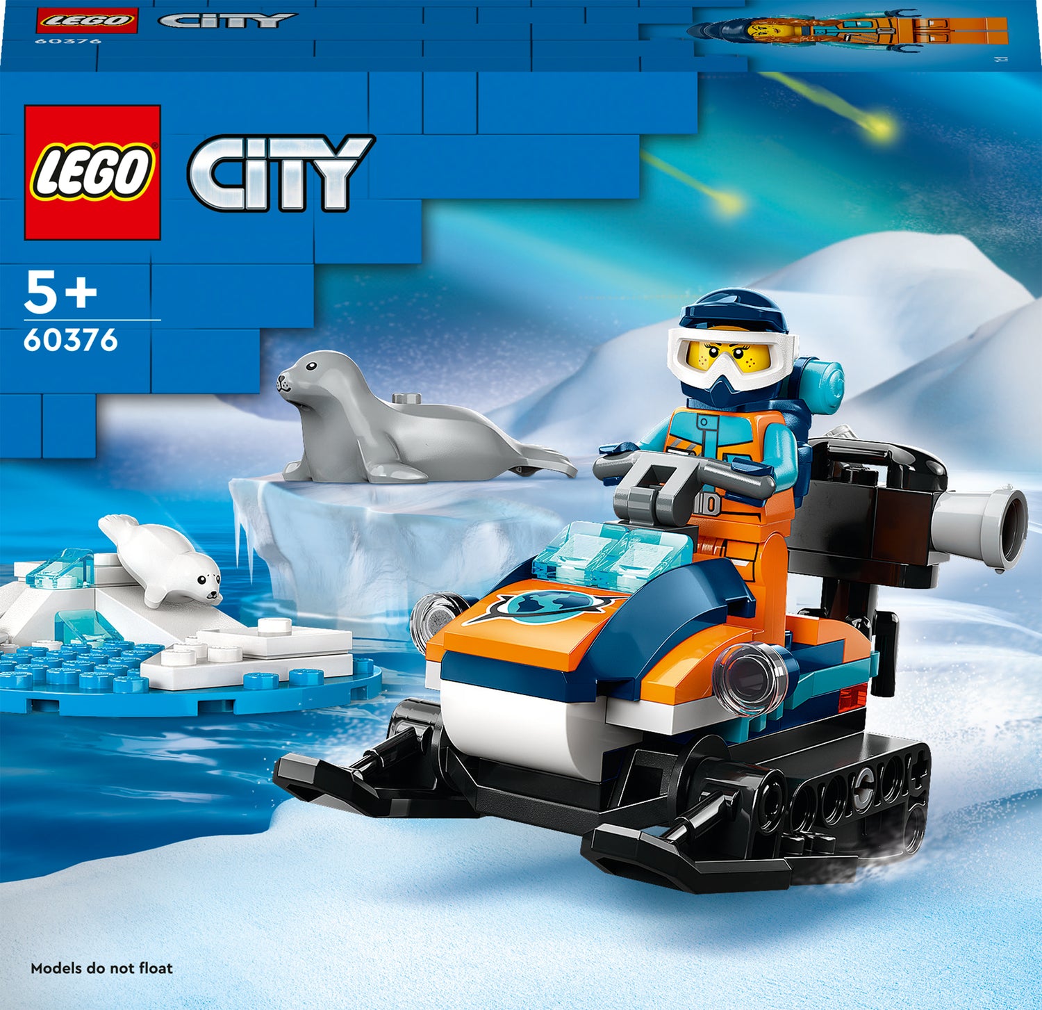 LEGO City Arctic Explorer Snowmobile Set