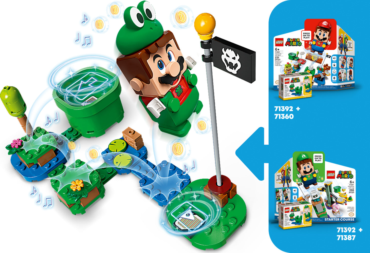 LEGO Super Mario: Frog Mario Power-Up Pack