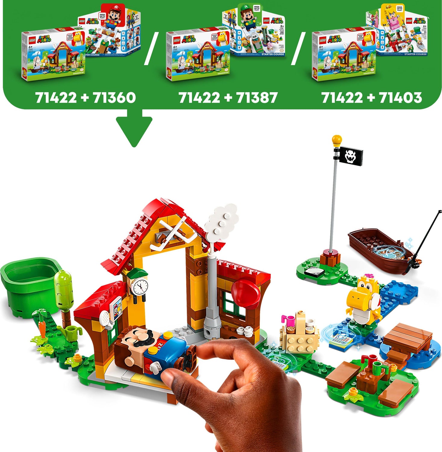 LEGO Super Mario Picnic at Mario's House Expansion Set