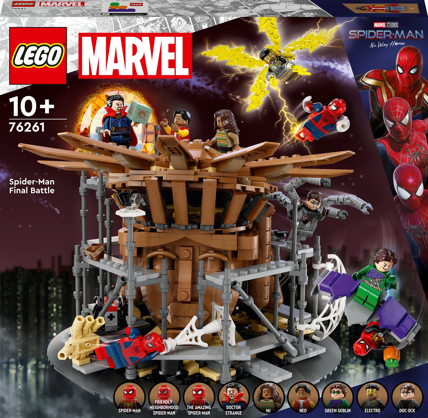 LEGO Marvel Spider-Man Final Battle Model Set