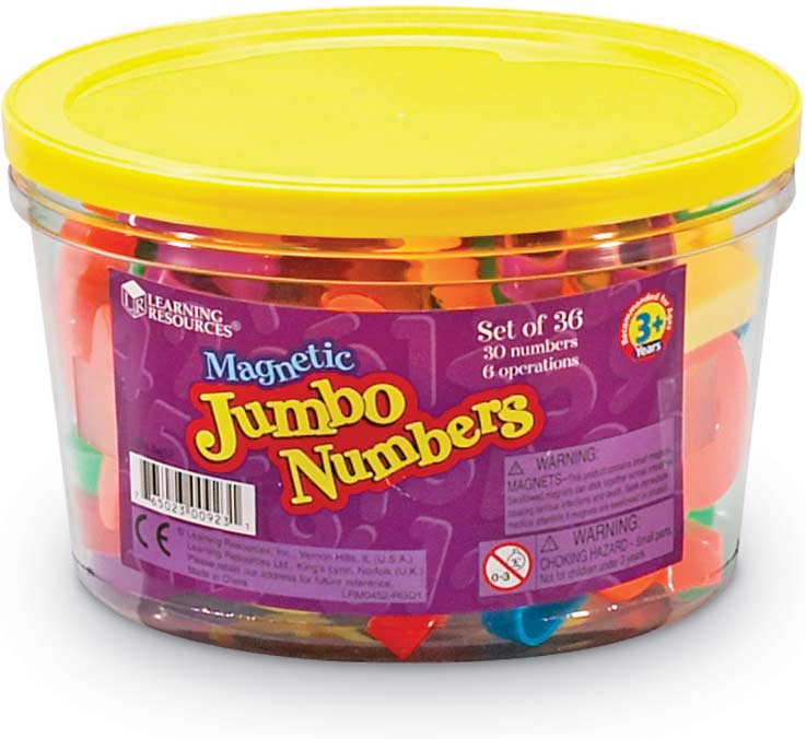 Jumbo Magnetic Numbers & Operations — The Learning Tree