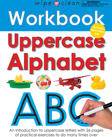 Wipe Clean Workbook Uppercase Alphabet: Includes Wipe-Clean Pen