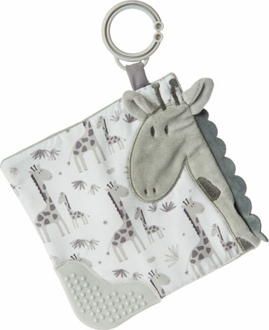 Afrique Giraffe Crinkle Teether - 6X6"