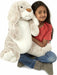Jumbo Burrow Bunny Stuffed Plush Animal