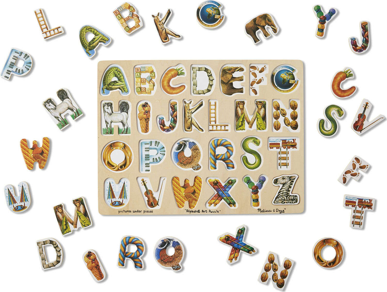 Alphabet Art Puzzle