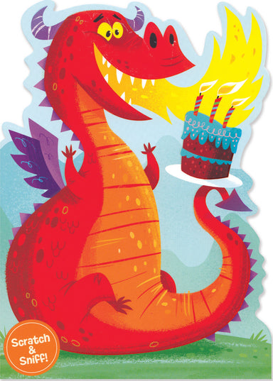 Fire Breathing Dragon Scratch & Sniff Ca