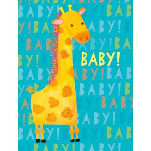 Baby Giraffe Gift Enclosure Card