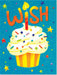 Cupcake Glitter Gift Enclosure Card
