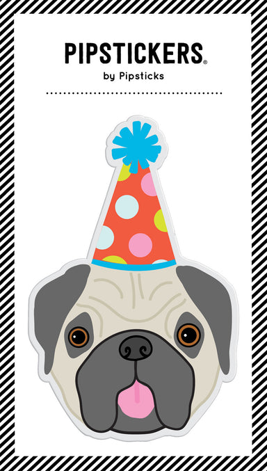 Stickers -  Big Puffy Party Pug
