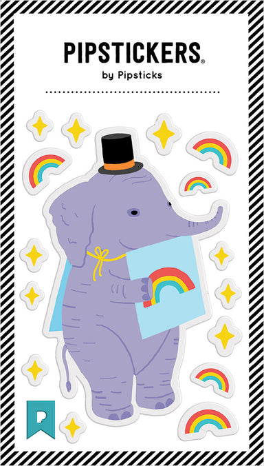 Stickers -  Big Puffy Magic Elephant