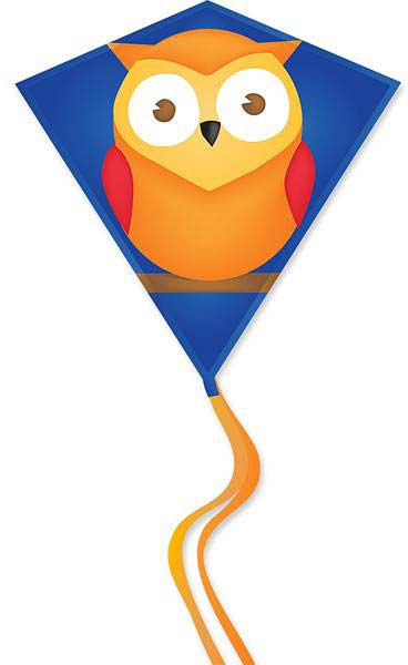 30 in. Diamond Kite - Owl (Bold Innovations)