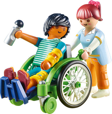 Patient In Wheelchair