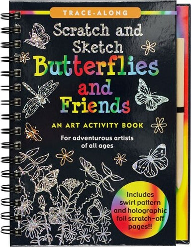Scratch & Sketch Butterflies & Friends (Trace-Along)