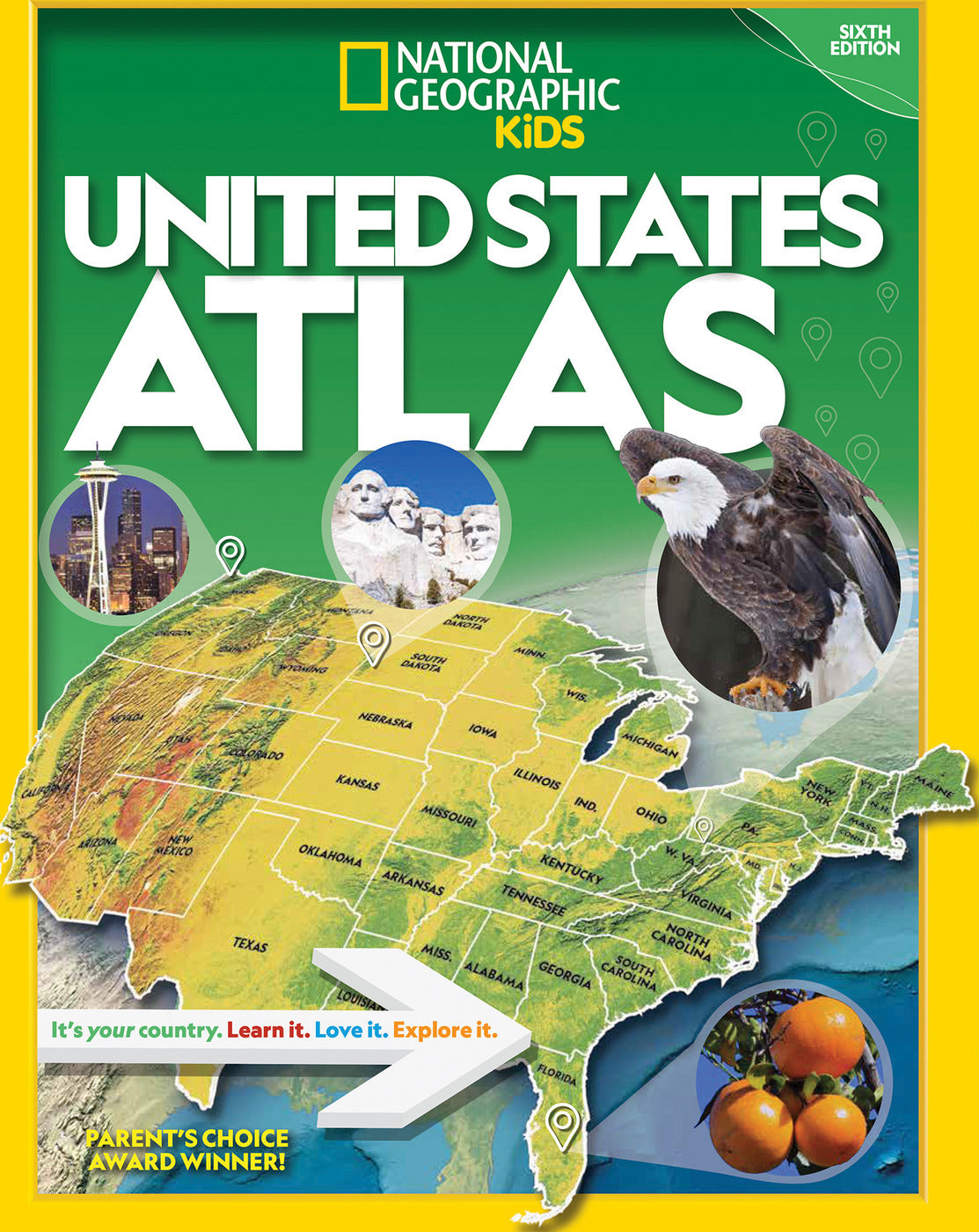 National Geographic Kids U.S. Atlas 2020, 6th Edition