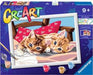 Ravensburger CreArt Two Cuddly Cats Color by Numbers Kit