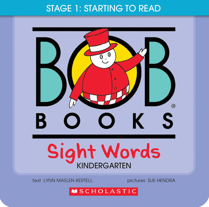 Bob Books - Sight Words Kindergarten Box Set | Phonics, Ages 4 and up, Kindergarten, Flashcards (Stage 2: Emerging Reader)