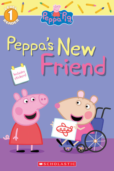 Peppa's New Friend (Peppa Pig Level 1 Reader with Stickers)