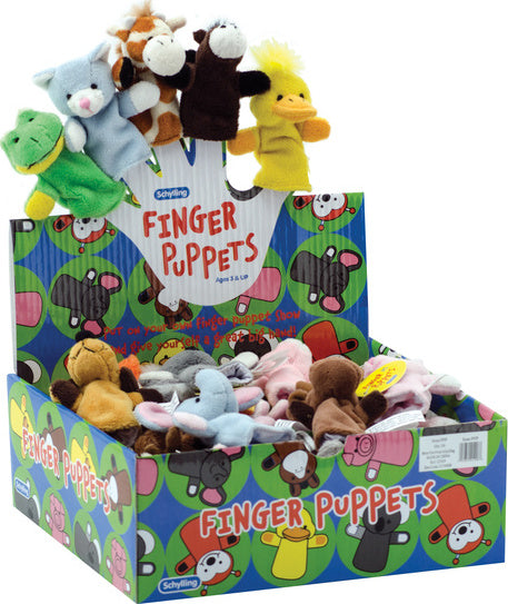Plush Finger Puppets (assorted)