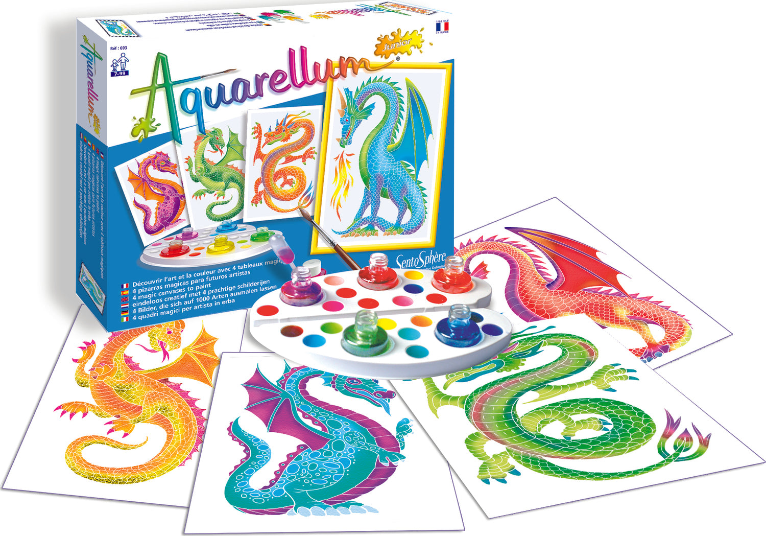 Aquarellum Junior - Dragons