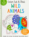 Color, Cut, and Fold: Wild Animals: (Lions, Tigers, Elephants, Art books for kids 4 - 8, Boys and Girls Coloring, Creativity and Fine Motor Skills, Kids Origami)