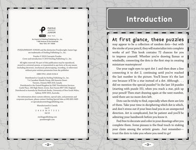 Dot-to-Dot Puzzles for a Road Trip