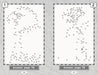 Dot-to-Dot Puzzles for a Road Trip
