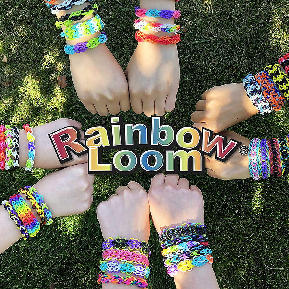 Springtime + Summer Rainbow Loom Bracelets