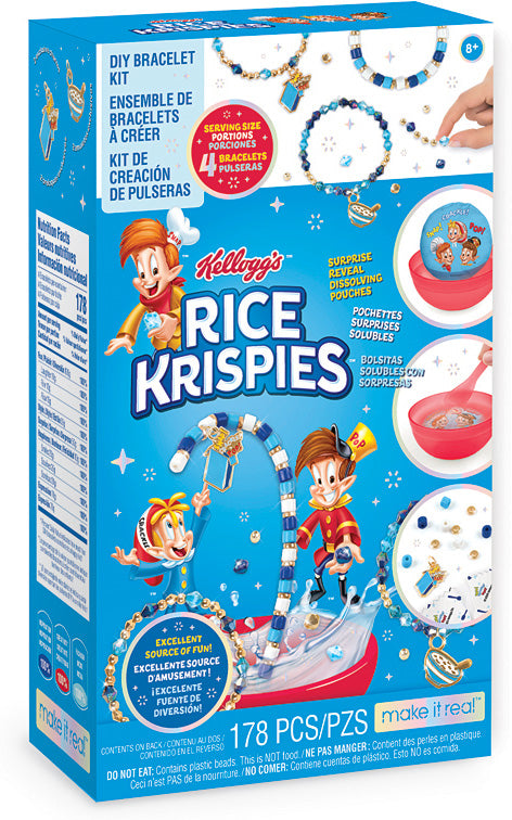Cereal-sly Cute Kellogg's Rice Krispies DIY Bracelet Kit