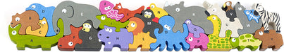 Jumbo Animal Parade A to Z Alphabet & Animal Puzzle