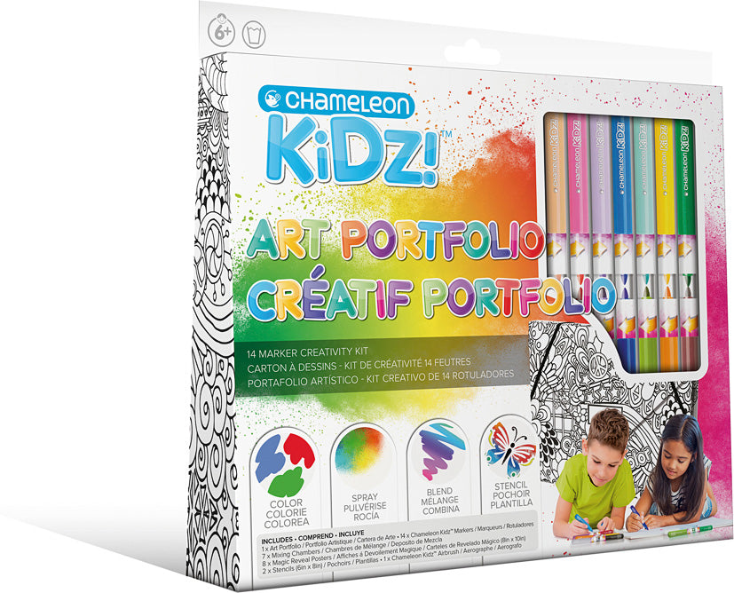 chameleon kidz art portfolio