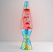 Lava Lamp - Pinwheel Tie Dye - Red