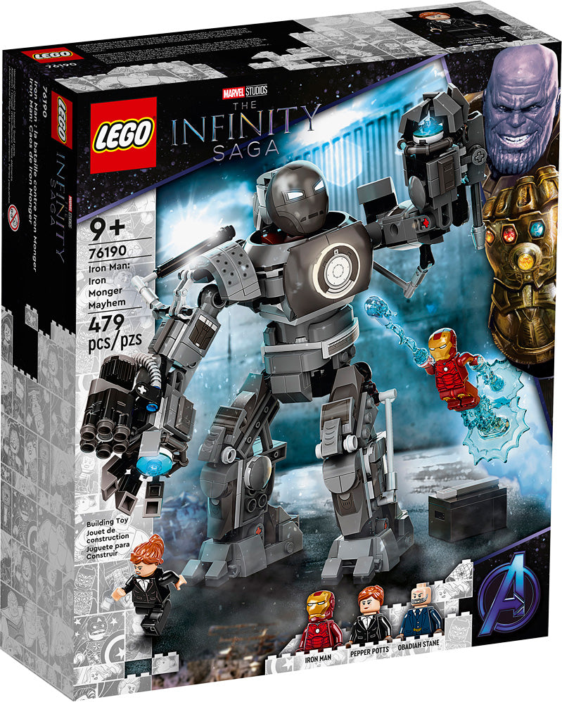 LEGO MARVEL Infinity Saga Iron Man: Iron Monger Mayhem