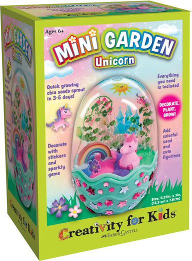 mini garden unicorn