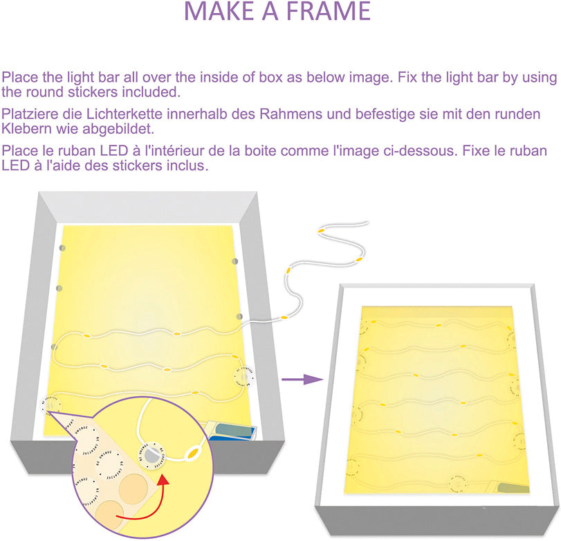 cyo light box scratch